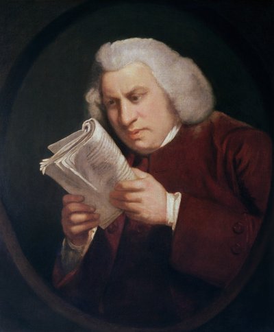 Dr. Samuel Johnson, 1775 by Joshua Reynolds